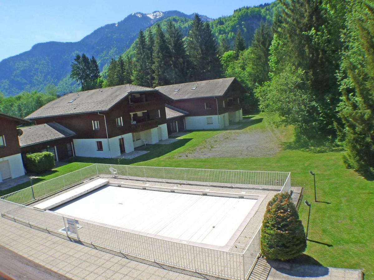 Studio Mansarde Avec Balcon, Piscine Et Parking Souterrain A Samoens - Fr-1-629-92 المظهر الخارجي الصورة